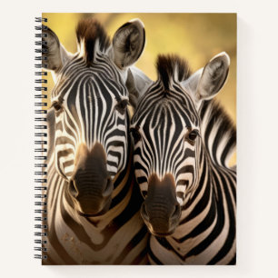 Zebra Animal Wild Beauty Freedom Wilderness Nature Notebook