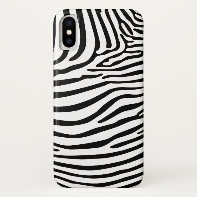 Zebra Animalprint Case-Mate iPhone Case (Back)