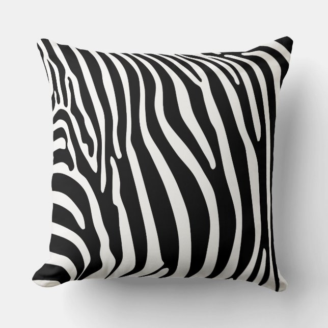 Zebra Animalprint Cushion (Front)