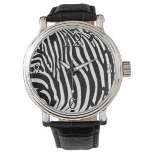 Zebra Animalprint Watch