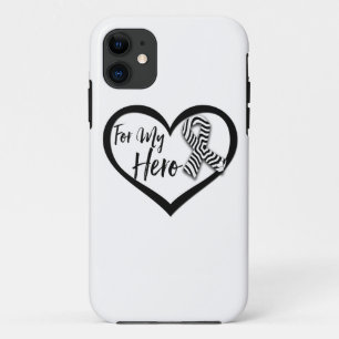 Zebra Awareness Ribbon For My Hero Case-Mate iPhone Case