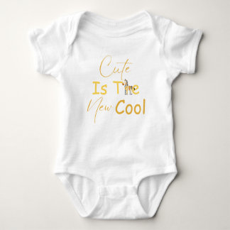 Zebra Baby Clothes Cute Quote Cool Humor Stripes Bodysuit