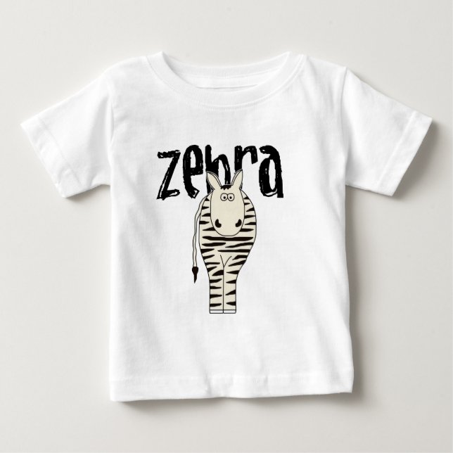 Zebra Baby T-Shirt (Front)