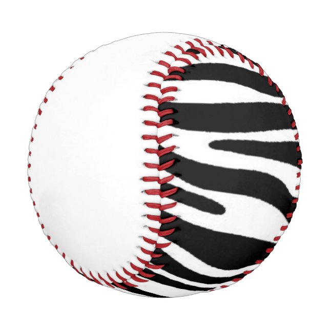 Zebra Baseball (Angled)