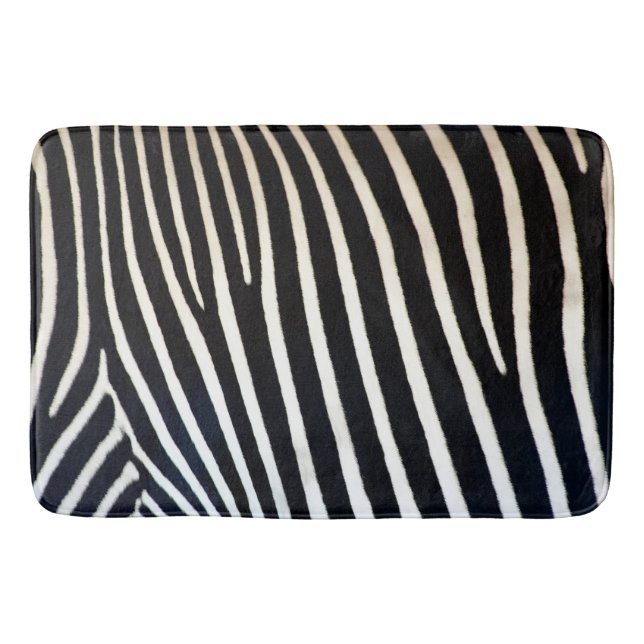 Zebra Bath Mat (Front)