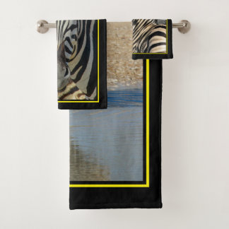 Zebra Bath Towel set