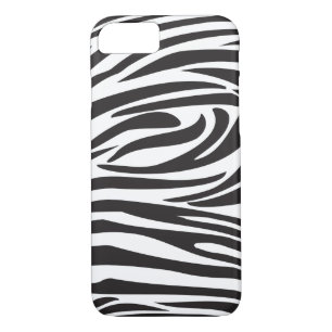 Zebra Black and White Stripes Trendy Design Case-Mate iPhone Case