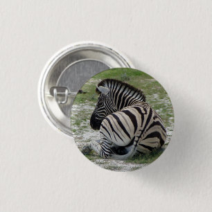 Zebra Button