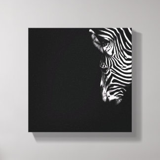 Zebra Canvas Art