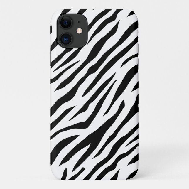 Zebra Case-Mate iPhone Case (Back)