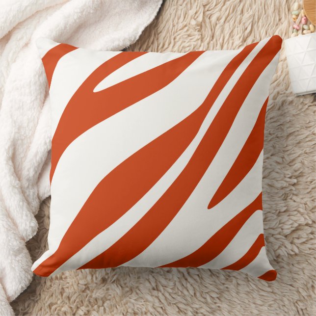 Zebra Design Choose Any Custom Colour Pillow (Blanket)