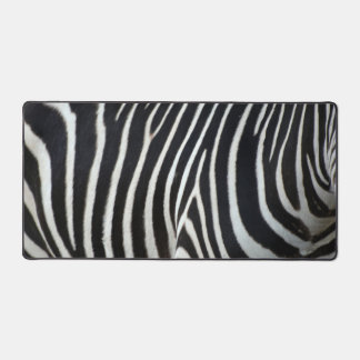 Zebra desk mat