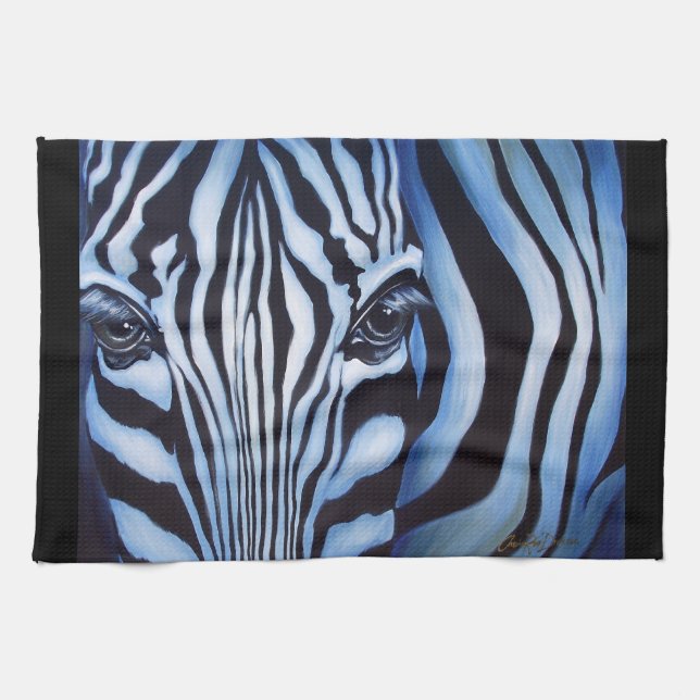 Zebra Dish Towel (Horizontal)