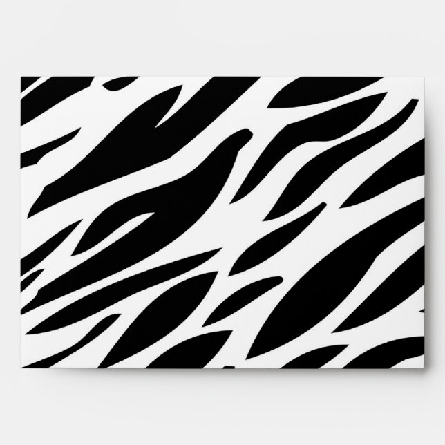 zebra envelope (Front)