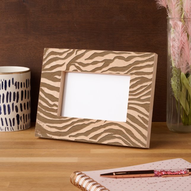 Zebra Etched Frames (Left)