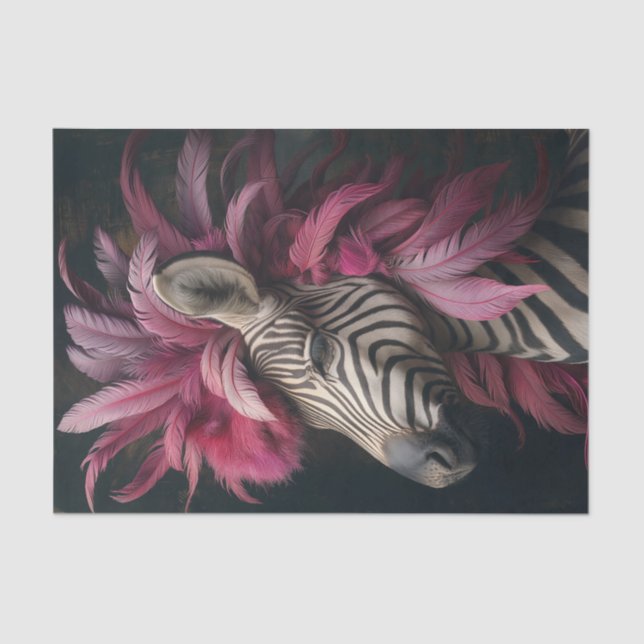 Zebra Extravaganza2 Tissue Paper (Front)