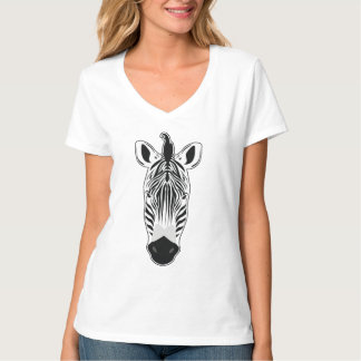 Zebra Face T-Shirt