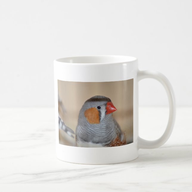 Zebra Finch Coffee Mug (Right)