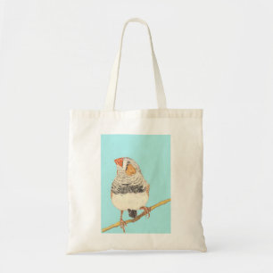 Zebra Finch Tote Bag