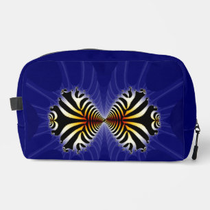 Zebra Fish Kiss Dopp Kit