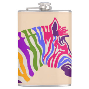 Zebra Flask