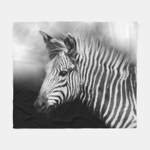 Zebra Foal Fleece Blanket