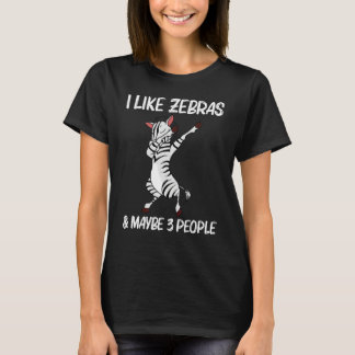 Zebra For Men Women African Zoo Animal T-Shirt