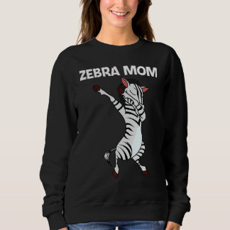 Zebra For Mum Mother African Zoo Animal Sweatshirt