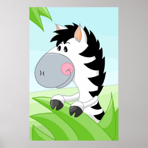 Zebra from Africa Poster