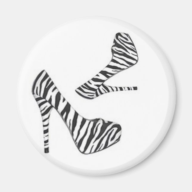 Zebra Fun Magnet (Front)