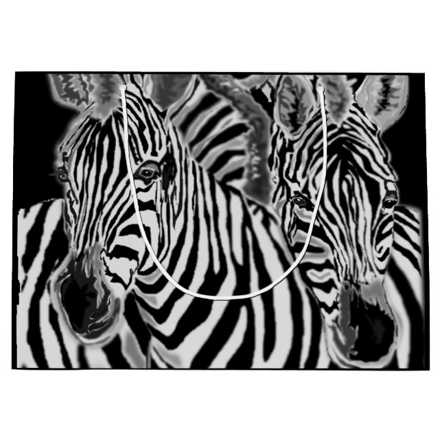 Zebra Gift Bag (Front)