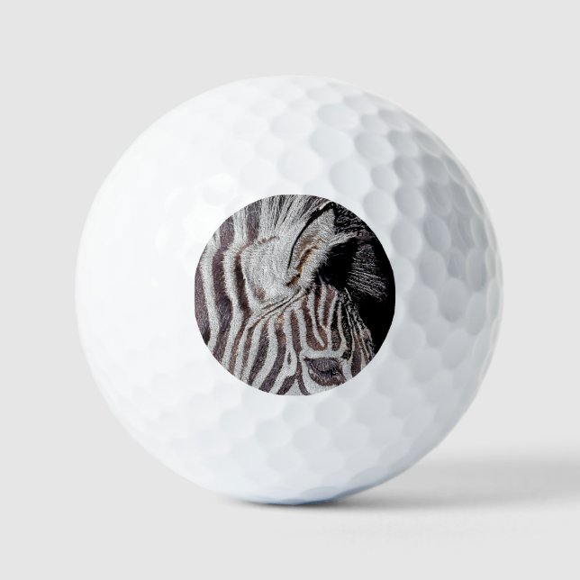 ZEBRA  GOLF BALLS (Front)