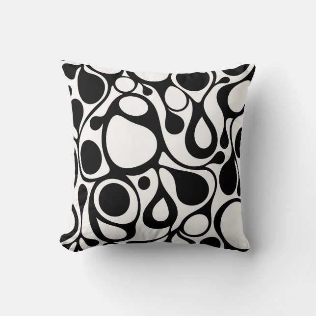 Zebra gone wrong cushion (Front)
