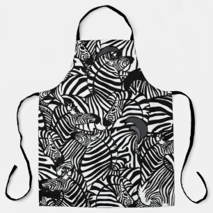 Zebra Group Apron