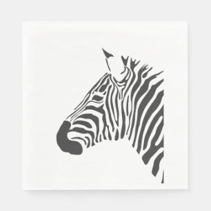 ZEBRA HEAD NAPKIN