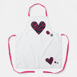 Zebra-heart Apron