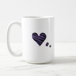 Zebra-heart Coffee Mug