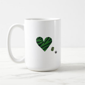 Zebra-heart Coffee Mug
