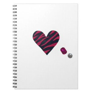 Zebra-heart Notebook
