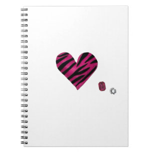Zebra-heart Notebook