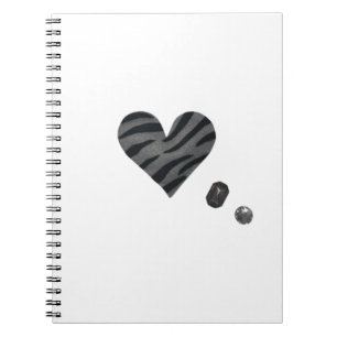 Zebra-heart Notebook