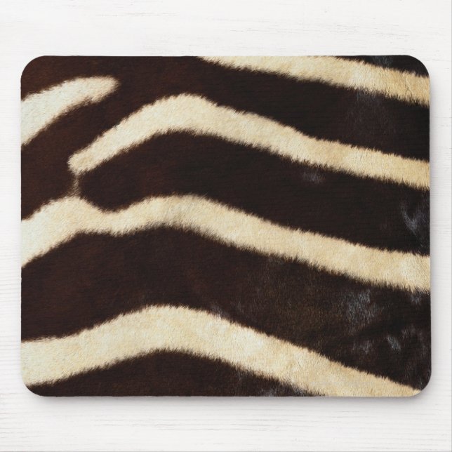 Zebra Hide Mouse Pad (Front)