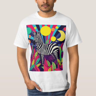 Zebra in foliage T-Shirt