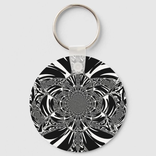 Zebra Key Ring (Front)