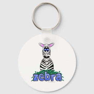 ZEBRA KEY RING