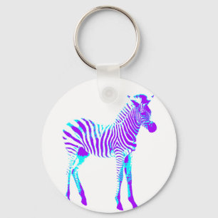 Zebra Key Ring