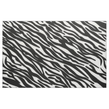 Zebra Lines Print, African Safari Zebra Skin