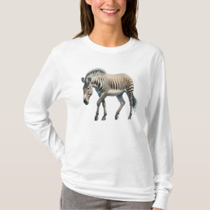 Zebra Long T-Shirt