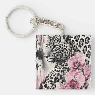 Zebra Love Key Ring