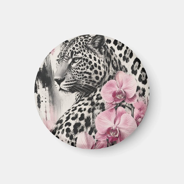 Zebra Love Magnet (Front)
